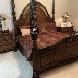 Tracy Has! A King Size Bedroom Set, by Michael Amini  / Aico “ Oppulente “