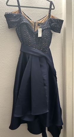 Navy Blue Party Dress (New) Plus Size 
