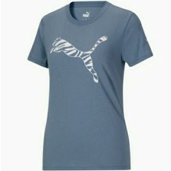 #10325-7 💕🔥PUMA-Modern sports women's tee,XXL, china blue.