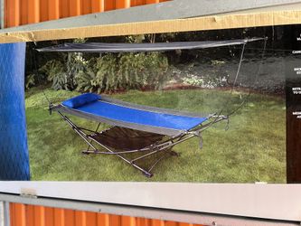 Foldable Hammock with Canopy - Enjoy Relaxation Anywhere!