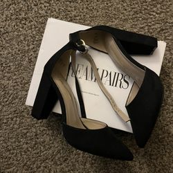 Black Pointy Chucky Heels