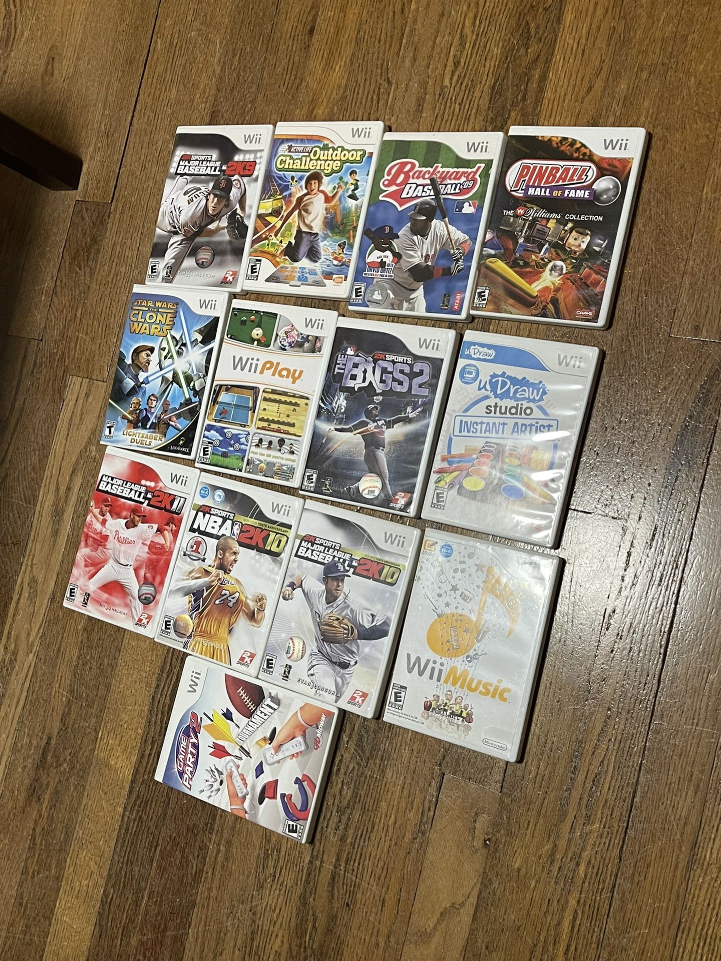 13 Nintendo Wii Games