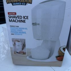 Shaved ice machine