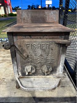 Fisher “Papa bear” extra large wood stove (delivery available)