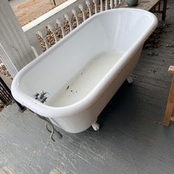 Standing Cast Iron Tube (antique) 