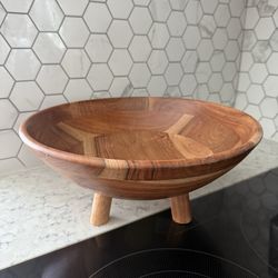 Wooden bowl