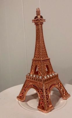 Small Rose gold Eiffel Tower figurine