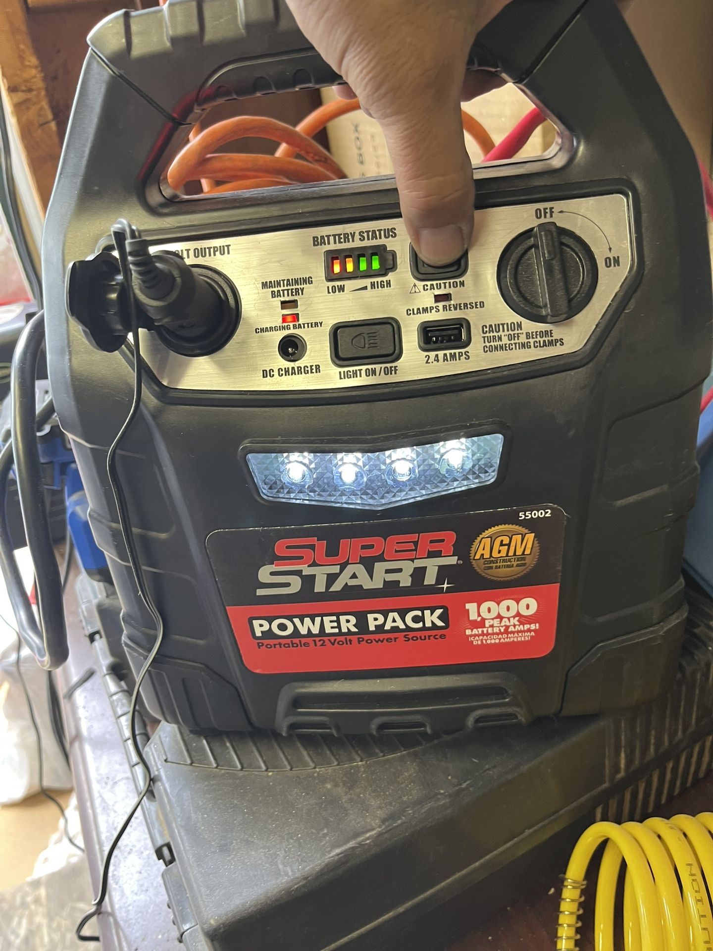 Super Start 1000 Amp Jump Starter - 55002