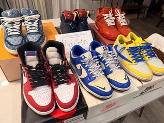 Jordan’s Louis vuttion size 13 and 14 Nike