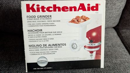 Kitchenaid Food Grinder Attachment
