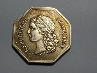 France Octagonal Medal / Token / Coin