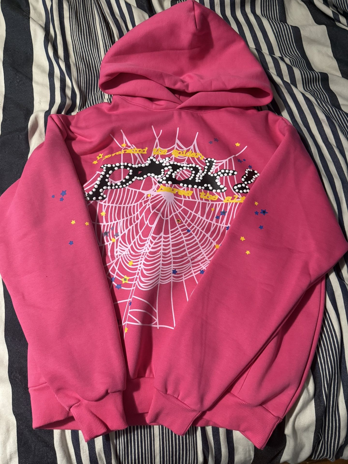 Pink Spider Hoodie