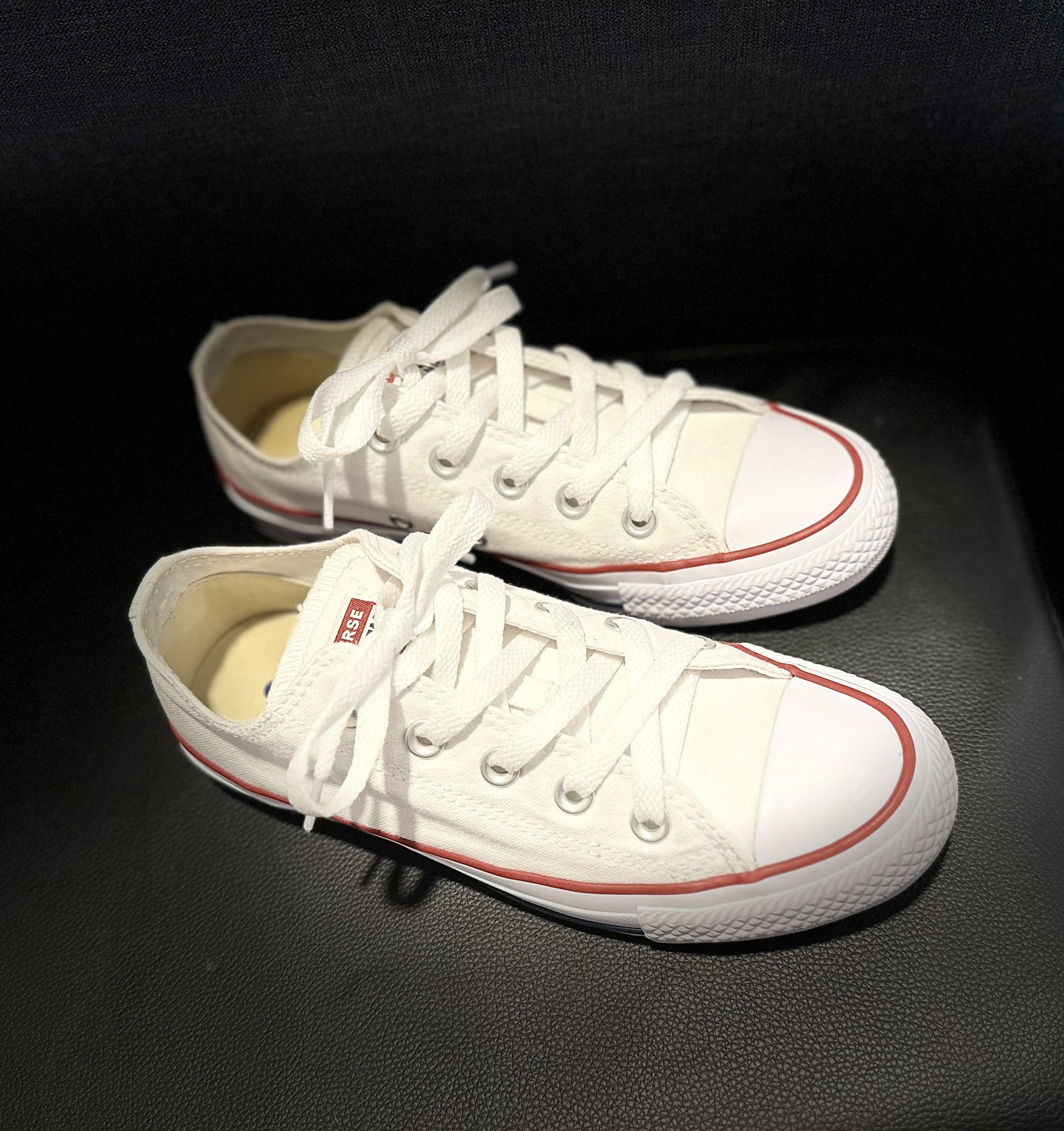 CONVERSE White Low Top Shoes
