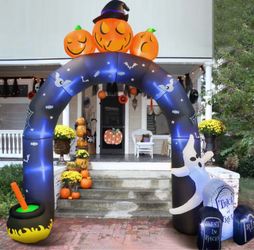 Large Halloween Inflatable Arch Yard Decoration