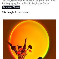 Sunset Projector Lamp. New