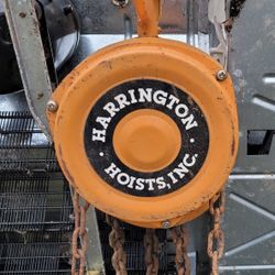 1 1/2  Ton Harrington Chain Hoist 