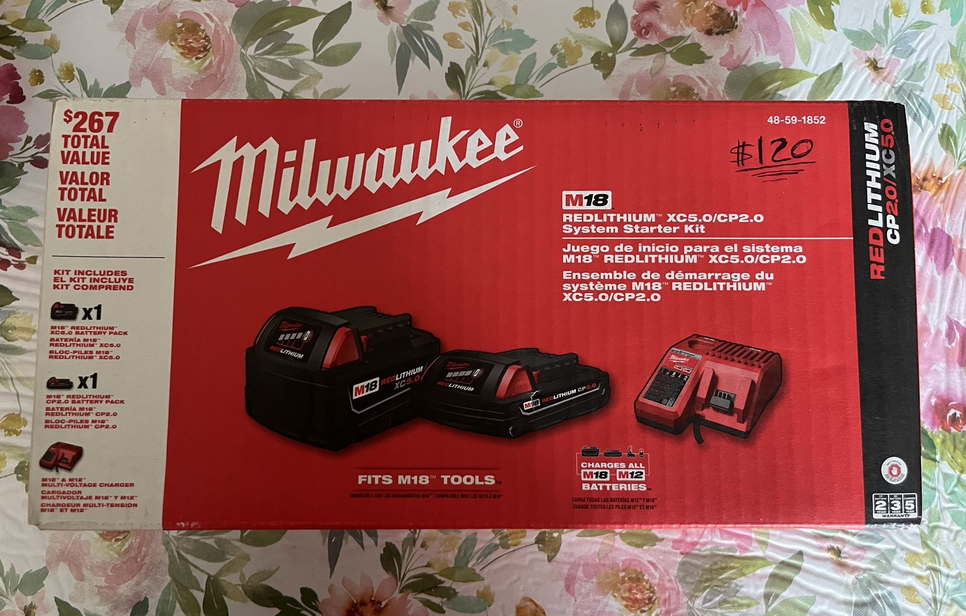 Milwaukee Starter Kit 18V