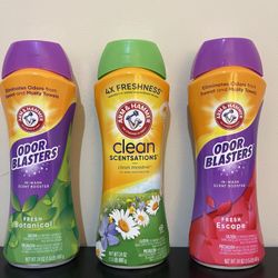 3pack Arm & Hammer 24 Oz  In Wash Scent Booster