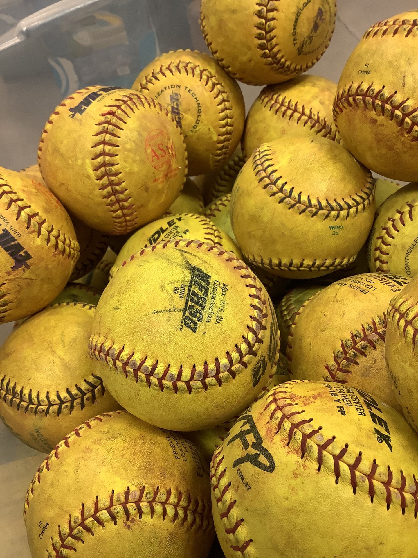 Used 12” Fastpitch Softballs 2.50 Each for Sale in Phoenix, AZ OfferUp