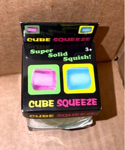 Cube Squeeze Squishy Sensory Toy 2-$10