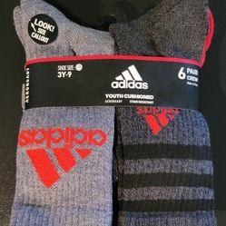 ADIDAS socks- 6 Pack