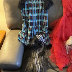 Nezuko, Harley Quinn, Frankie Stein Halloween Costumes