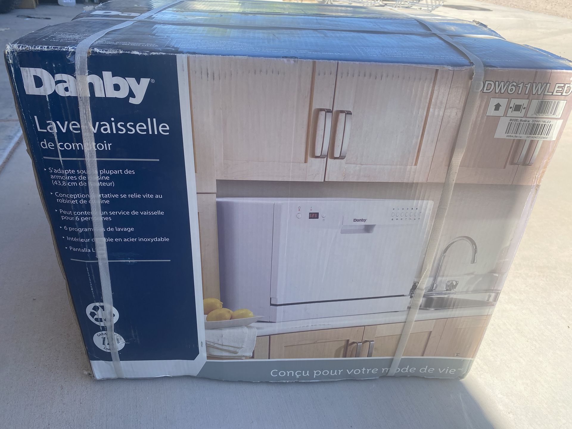 Danby Countertop Dishwasher