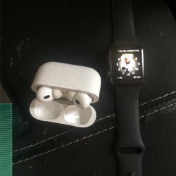 AirPod Pro And Apple Watch 
