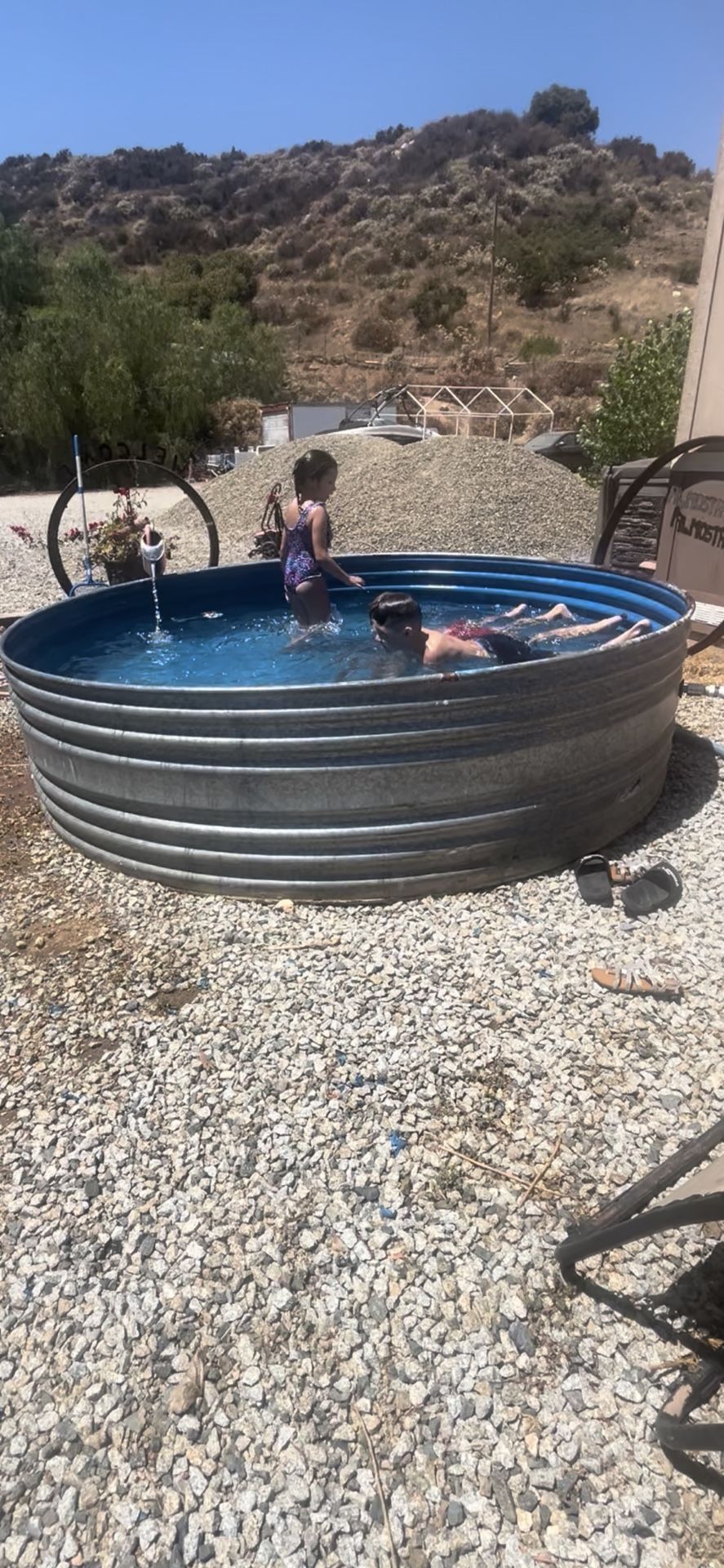 Galvanized Tank Swimming Pool