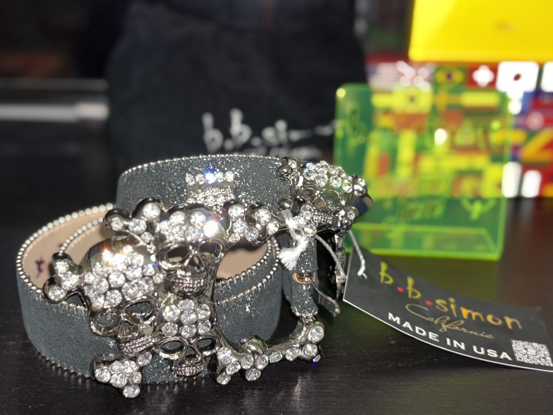 BB Simon Galaxy Silver Skull Pile -36 Size:36