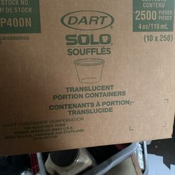 4oz Clear Container Whit Tap 