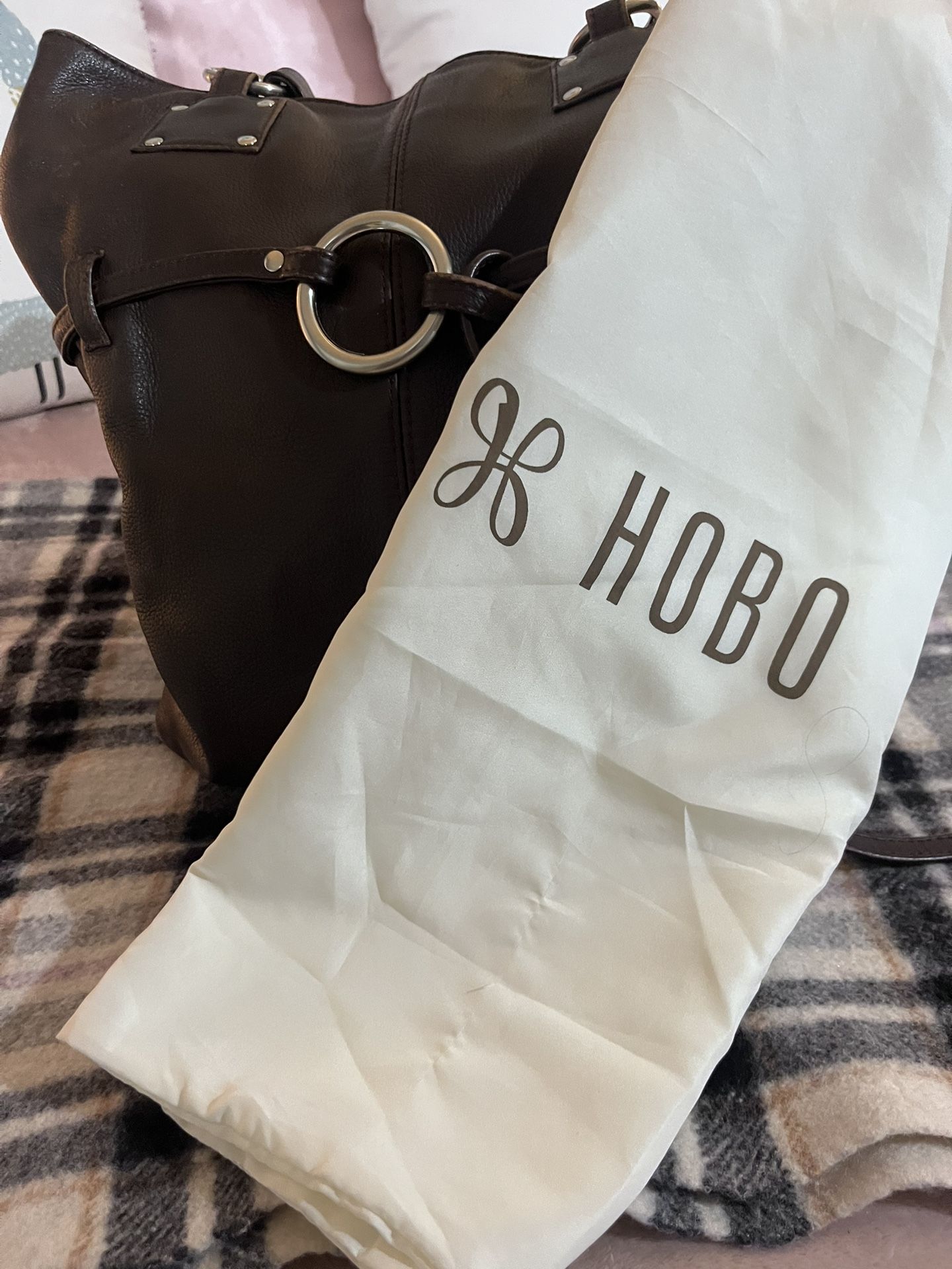 Authentic Vintage Hobo International Leather Handbag