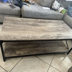 Coffee Table, Side Tables And Entertainment Center