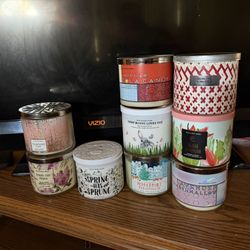 Bath And Body Works Candles 