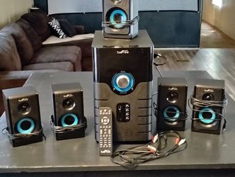 beFree Bluetooth Surround System/Subwoofer