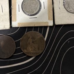 a bunch of rare coins