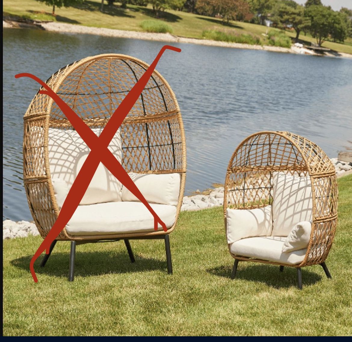 Kids Egg Chair used As Indoor Decor for Sale in Corona, CA OfferUp