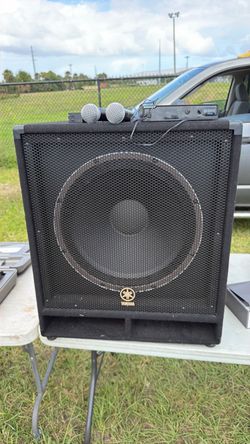 Very nice 18” Yamaha sub