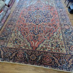Persian Vintage Heriz Rug 9'3x12'9