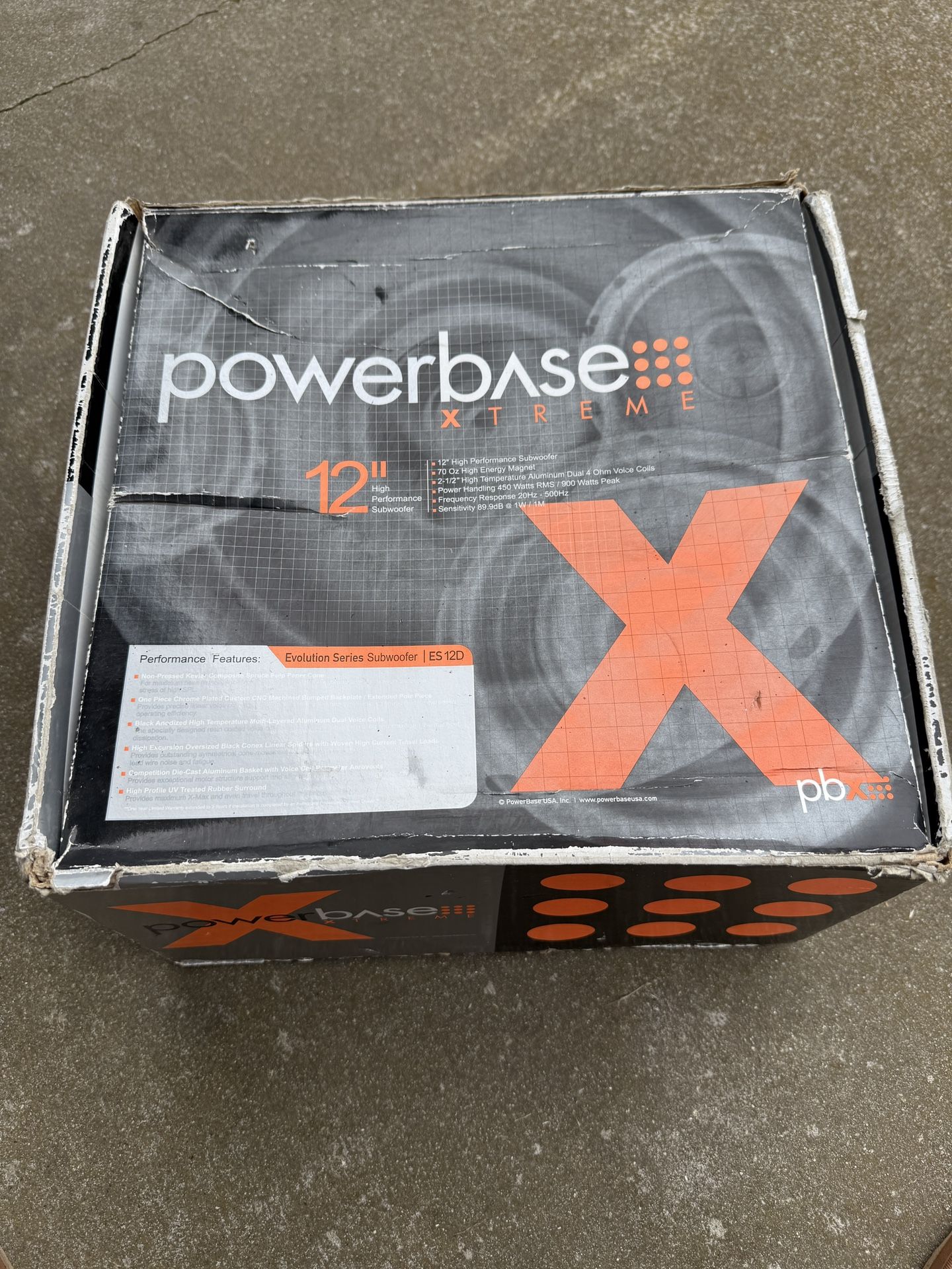 Powerbass Subwoofer (PBX)