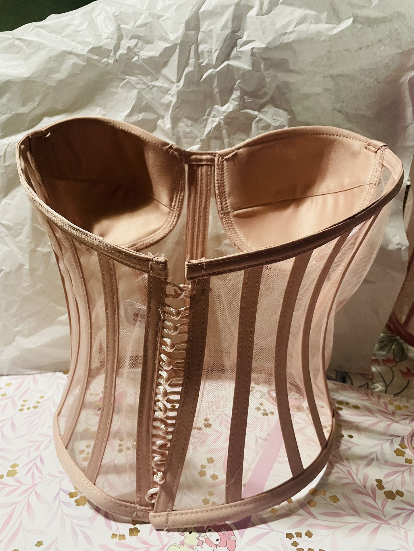 XS-S Blush Pink Corset NEW!