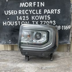 2016-2018 GMC Sierra Left Headlight OEM