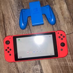 Nintendo Switch Mario Red & Blue Edition Console HAC-001(-01)