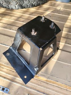 Tailgate tire bracket mount for jeep