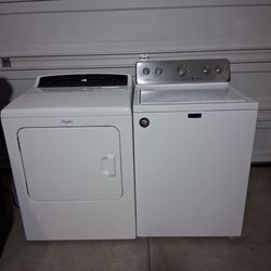 Maytag Washer And Whirlpool Gas Dryer Excellent Working Condition