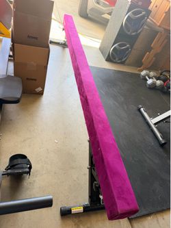 Gymnastics beam