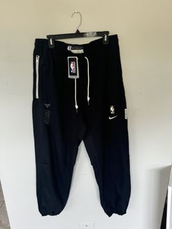 New Nike Chicago Bulls NBA Team Issued Sweatpants Black Men’s Size XXL