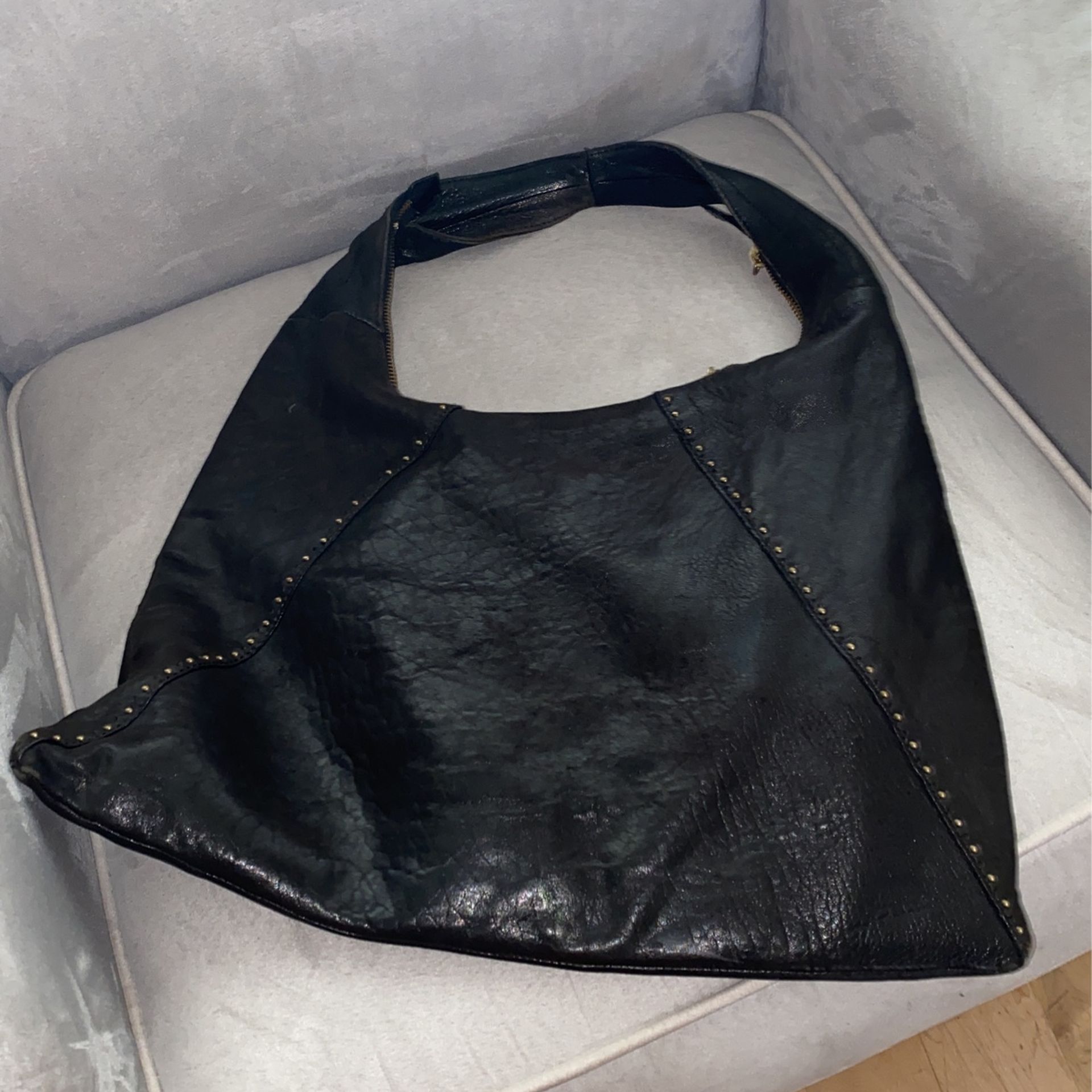 Leather Hobo / Sigrid Olsen Hobo / Lamb Leather Bag