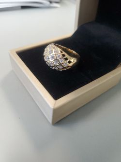 14k Gold Ring Sz 9.5