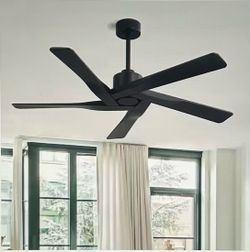 WINGBO 64” Ceiling Fan with Remote Control